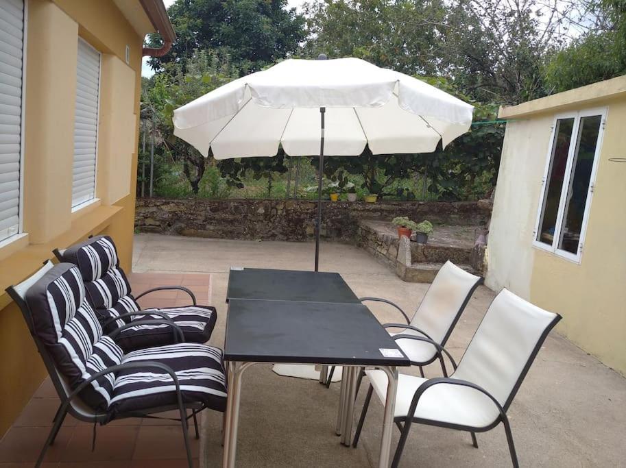 Casita Con Terreno A 10 Minutos Del Centro De Vigo Villa Moaña Dış mekan fotoğraf