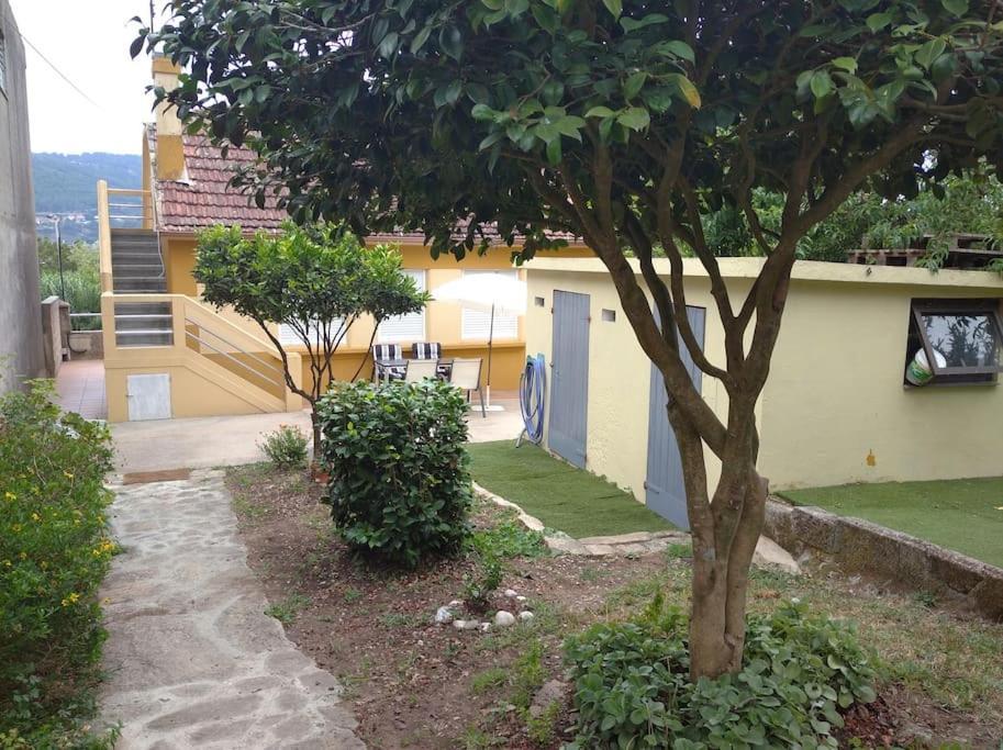 Casita Con Terreno A 10 Minutos Del Centro De Vigo Villa Moaña Dış mekan fotoğraf